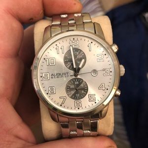 August Steiner chronograph watch